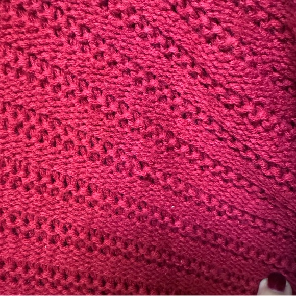Torrid Vibrant Red Cowl Neck Sweater - Picture 3 of 5